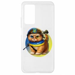 Чехол для Xiaomi Mi 10T/10T Pro Военный котик - PrintSalon