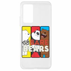 Чехол для Xiaomi Mi 10T/10T Pro We bare bears collage - PrintSalon
