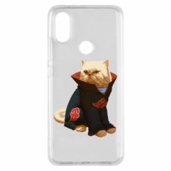 Чехол для Xiaomi Mi A2 Akatsuki angry cat - PrintSalon