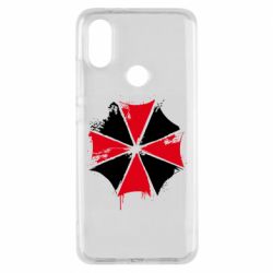 Чохол для Xiaomi Mi A2 Амбрела арт бризки - PrintSalon