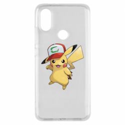 Чехол для Xiaomi Mi A2 Ash's hat Pikachu - PrintSalon