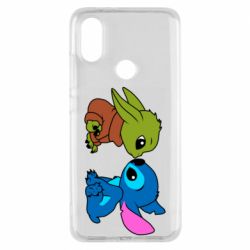 Чехол для Xiaomi Mi A2 Baby Yoda And Stitch - PrintSalon