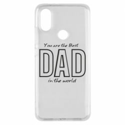 Чохол для Xiaomi Mi A2 Best dad text - PrintSalon