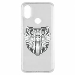 Чехол для Xiaomi Mi A2 Bike Shield Art - PrintSalon