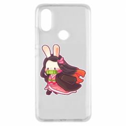 Чехол для Xiaomi Mi A2 Chibi Bunny Kamado Nezuko - PrintSalon