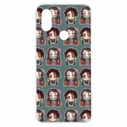 Чехол для Xiaomi Mi A2 Cute Tanjiro with Nezuko - PrintSalon