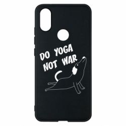Чехол для Xiaomi Mi A2 Do yoga not war - PrintSalon
