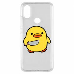 Чохол для Xiaomi Mi A2 Duckling With A Knife - PrintSalon