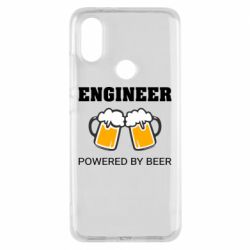 Чехол для Xiaomi Mi A2 Engineer Powered By Beer - PrintSalon