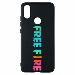Чехол для Xiaomi Mi A2 Free fire gradient logo - PrintSalon