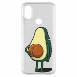 Чехол для Xiaomi Mi A2 Funny avocado - PrintSalon