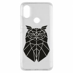 Чохол для Xiaomi Mi A2 Geometric Owl - PrintSalon