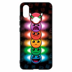 Чохол для Xiaomi Mi A2 Geometry Dash Levels - PrintSalon