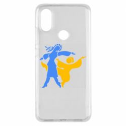 Чехол для Xiaomi Mi A2 Гопак. Девушка и парень - PrintSalon