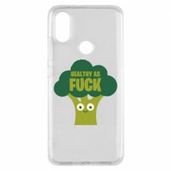Чехол для Xiaomi Mi A2 Healthy as fuck - PrintSalon