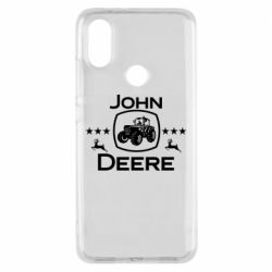 Чехол для Xiaomi Mi A2 John Deere and tractor fanArt - PrintSalon