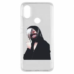 Чехол для Xiaomi Mi A2 Kaneki Portrait - PrintSalon