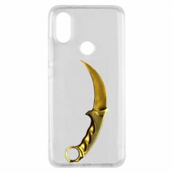 Чохол для Xiaomi Mi A2 Karambit Gold Standoff 2 - PrintSalon