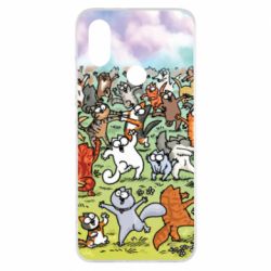 Чохол для Xiaomi Mi A2 Коти танцюють - PrintSalon