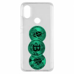 Чехол для Xiaomi Mi A2 Криптовалюта - PrintSalon