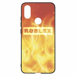 Чохол для Xiaomi Mi A2 Logo and fire - PrintSalon