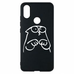 Чехол для Xiaomi Mi A2 Милый Кот Саймона - PrintSalon