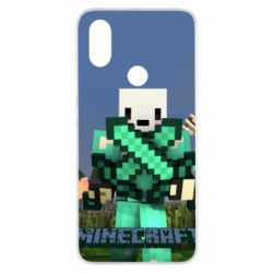 Чехол для Xiaomi Mi A2 Novaskin Minecraft - PrintSalon
