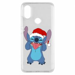 Чехол для Xiaomi Mi A2 Новогодний Стич - PrintSalon