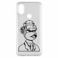 Чехол для Xiaomi Mi A2 Обезьяна в виртуальных очках - PrintSalon