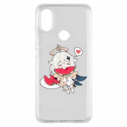 Чохол для Xiaomi Mi A2 Паймон з кавуном - PrintSalon