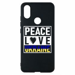 Чехол для Xiaomi Mi A2 PEACE LOVE UKRAINE - PrintSalon