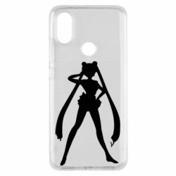 Чохол для Xiaomi Mi A2 Sailor Moon silhouette - PrintSalon