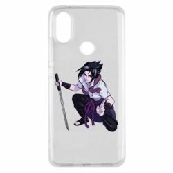 Чехол для Xiaomi Mi A2 Sasuke with katana - PrintSalon