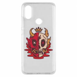 Чехол для Xiaomi Mi A2 Skull face - PrintSalon