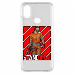 Чехол для Xiaomi Mi A2 Standoff 2 Red Logo - PrintSalon