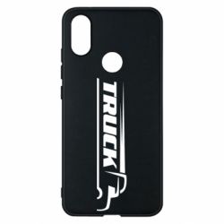 Чехол для Xiaomi Mi A2 Truck simple art - PrintSalon