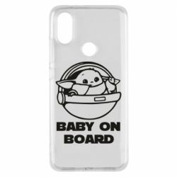 Чехол для Xiaomi Mi A2 Вaby on board - PrintSalon