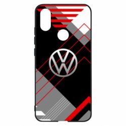 Чехол для Xiaomi Mi A2 Volkswagen logo and abstraction - PrintSalon