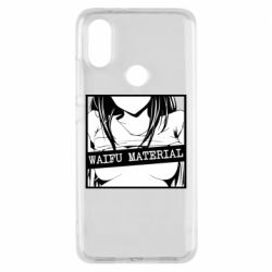 Чохол для Xiaomi Mi A2 Waifu Material - PrintSalon