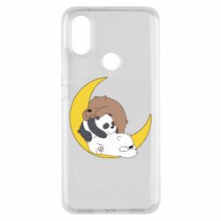 Чехол для Xiaomi Mi A2 We bare bears sleep - PrintSalon