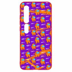 Чехол для Xiaomi Mi10/10 Pro Among Us and grunge background - PrintSalon