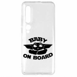 Чехол для Xiaomi Mi10/10 Pro Baby on board yoda - PrintSalon