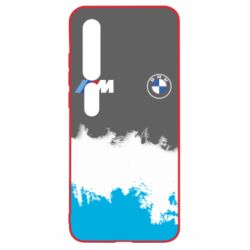 Чехол для Xiaomi Mi10/10 Pro BMW logo and gray background - PrintSalon
