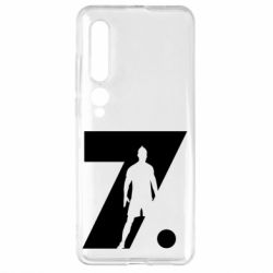 Чехол для Xiaomi Mi10/10 Pro Cristiano Ronaldo Silhouette Art - PrintSalon