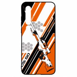 Чохол для Xiaomi Mi10 / 10 Pro CS: GO AWP Asiimov Skin - PrintSalon