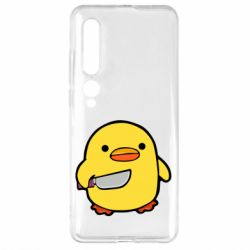 Чохол для Xiaomi Mi10 / 10 Pro Duckling With A Knife - PrintSalon