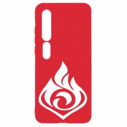 Чехол для Xiaomi Mi10/10 Pro Genshin Impact Pyro - PrintSalon