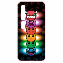 Чохол для Xiaomi Mi10 / 10 Pro Geometry Dash Levels - PrintSalon