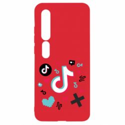 Чехол для Xiaomi Mi10/10 Pro Icons TIK TOK - PrintSalon
