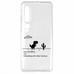 Чехол для Xiaomi Mi10/10 Pro Internet Dinosaur - PrintSalon